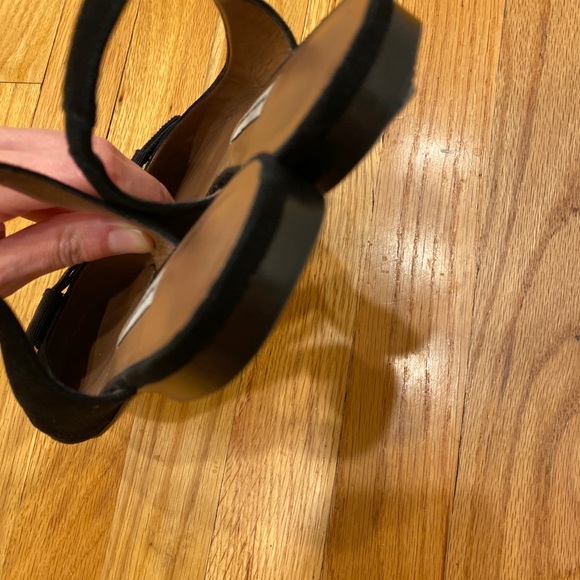 Tabitha Simmons Ingrid Black Suede Flats 38 - Picture 6 of 12